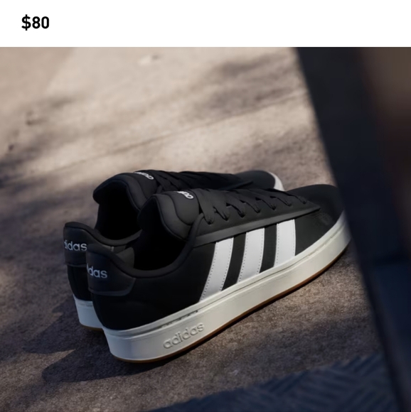 adidas Other - Adidas Grand Court Alpha Black and White Sneakers